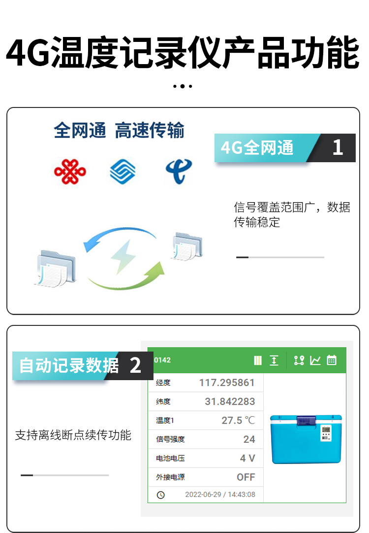 EX系列温度记录仪（保温箱款） 详情图 3 - 湖北两极冷链科技有限公司